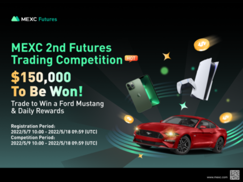 Launching 2nd Futures Trading Competition for Traders to Win Mustang EcoBoost Fastback and Share 150,000 USDT Prize Launching 2nd Futures Trading Competition for Traders to Win Mustang EcoBoost Fastback and Share 150,000 USDT Prize