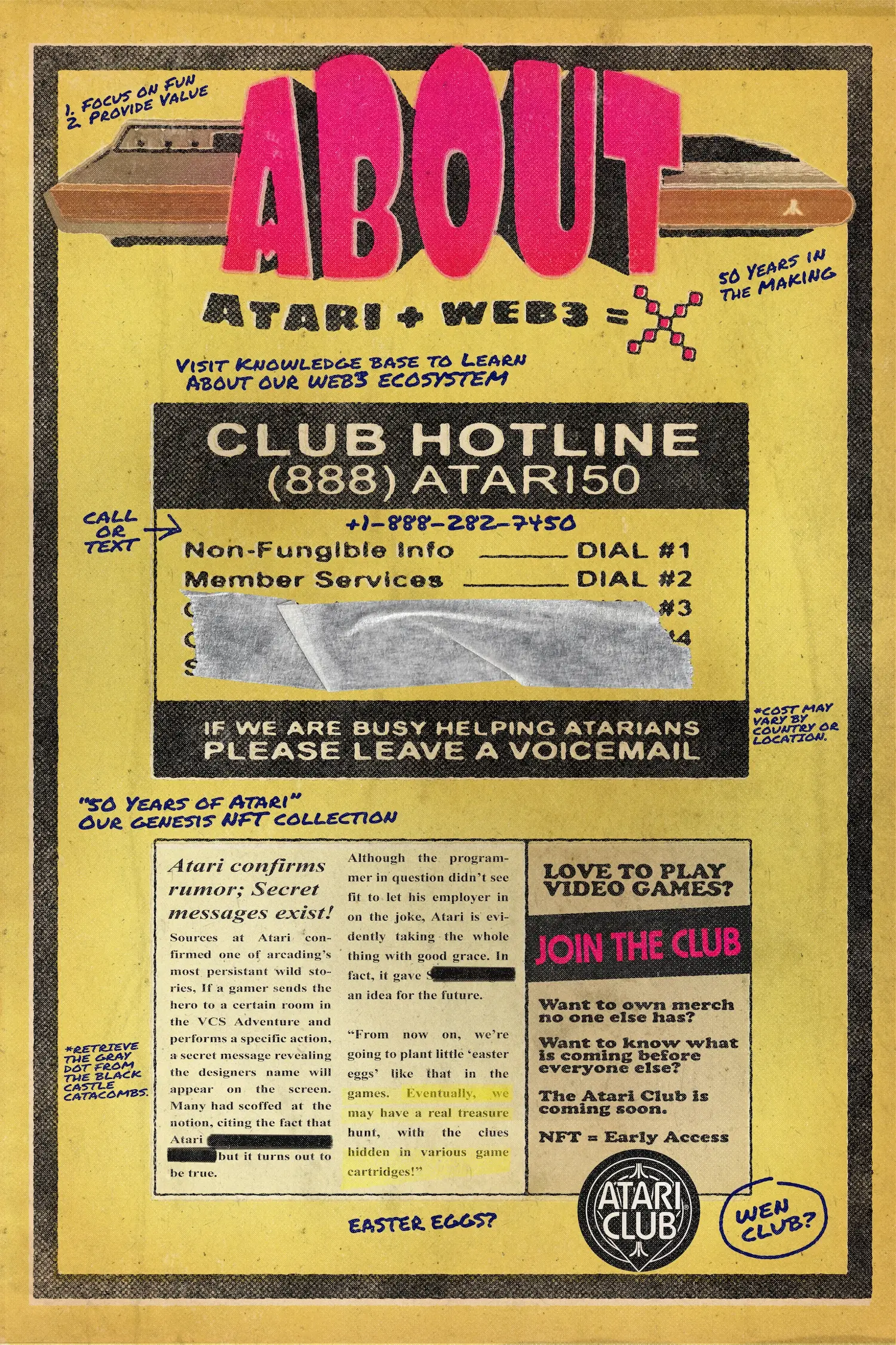 50 Years of Atari NFT Collection 50 Years of Atari NFT Collection