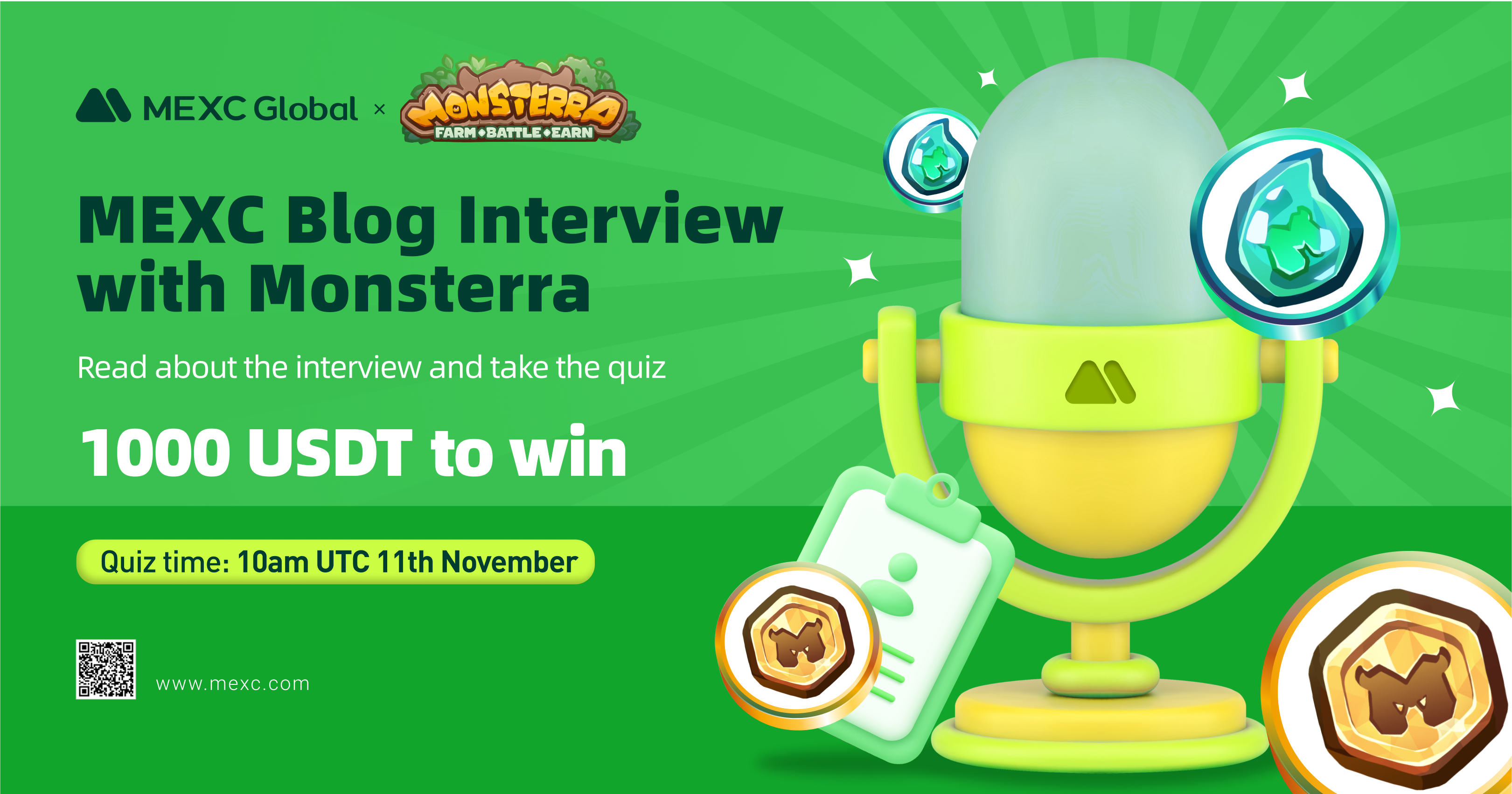 MEXC Blog Interview With Monsterra Team MEXC Blog Interview With Monsterra Team