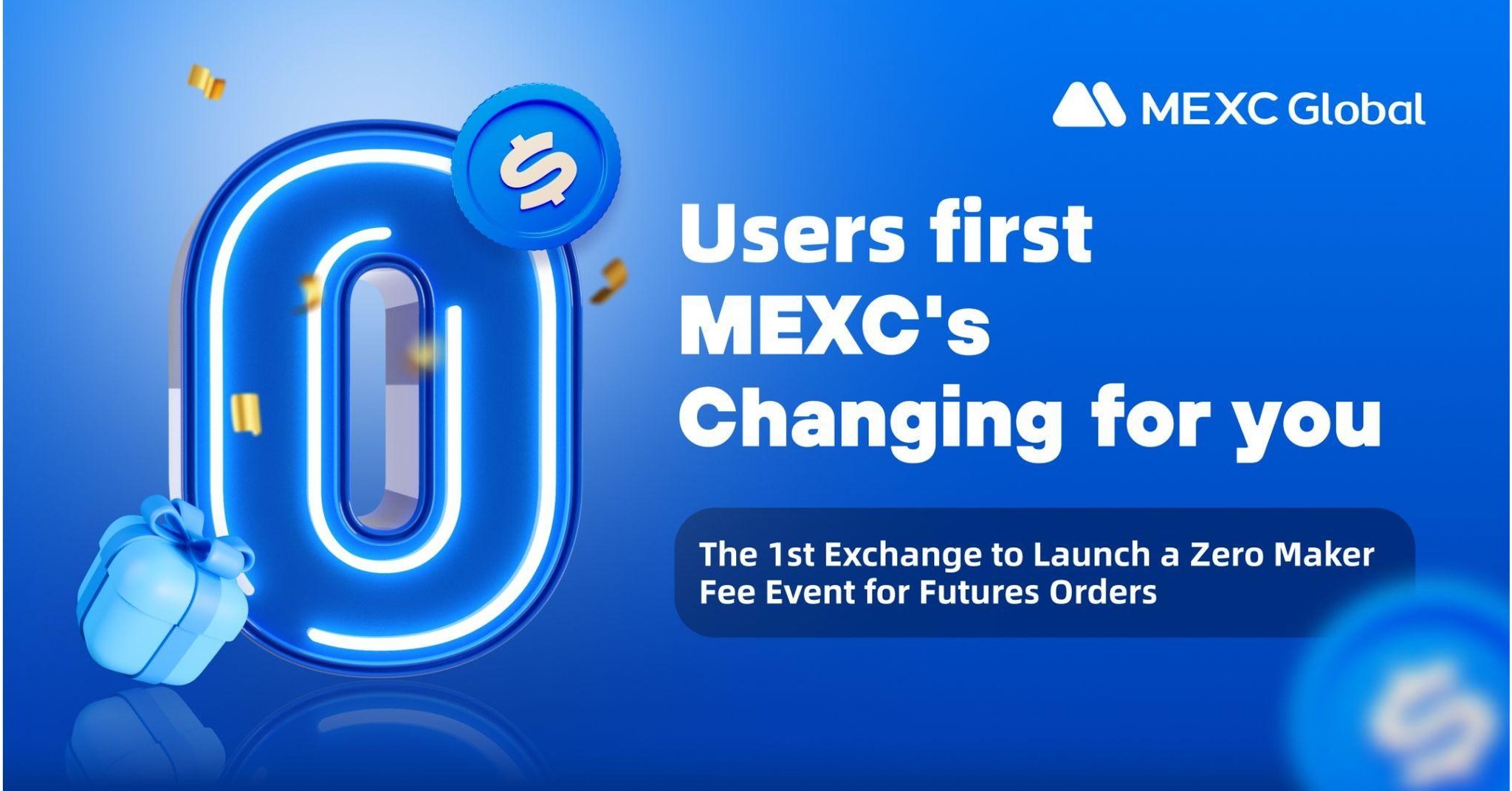 MEXC, The First Exchange to Launch a “Zero Maker Fee” Event MEXC, The First Exchange to Launch a “Zero Maker Fee” Event
