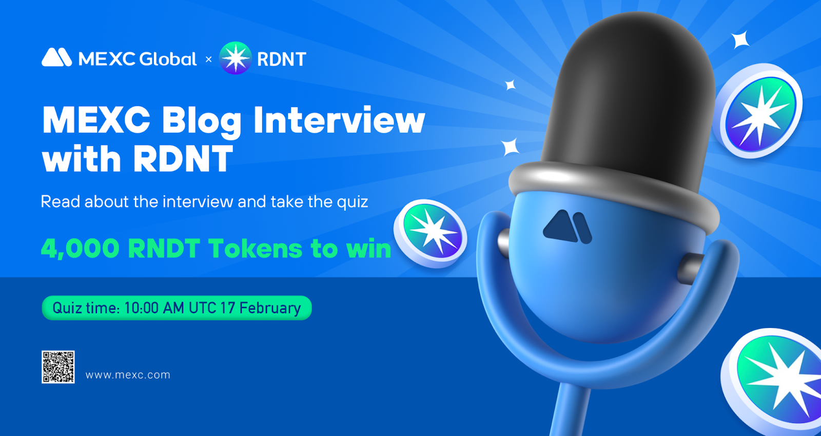 MEXC Blog Interview with RDNT  MEXC Blog Interview with RDNT