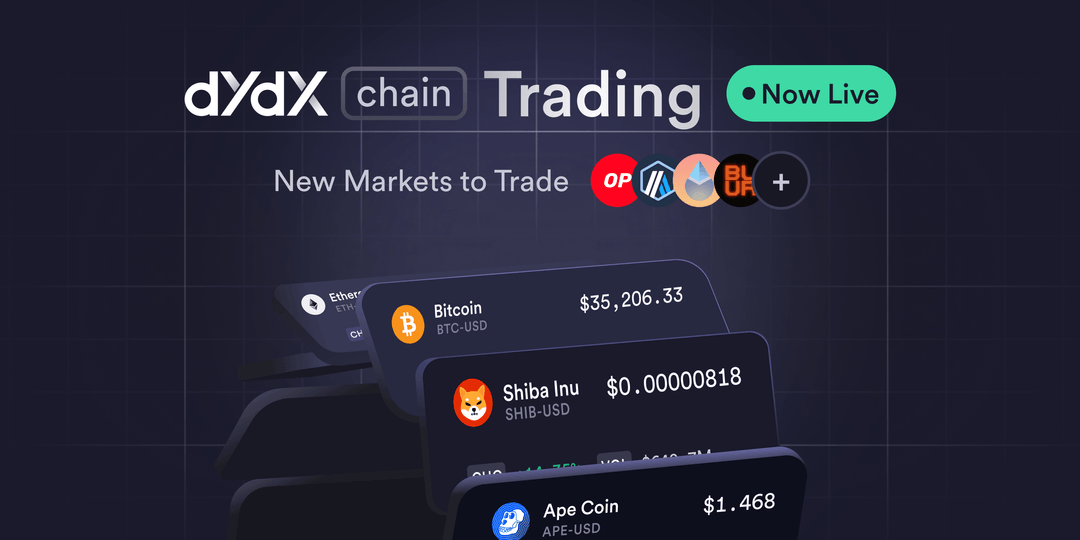 dYdX Achieves Milestones with Beta Mainnet Launch and Circle Integration dYdX Achieves Milestones with Beta Mainnet Launch and Circle Integration
