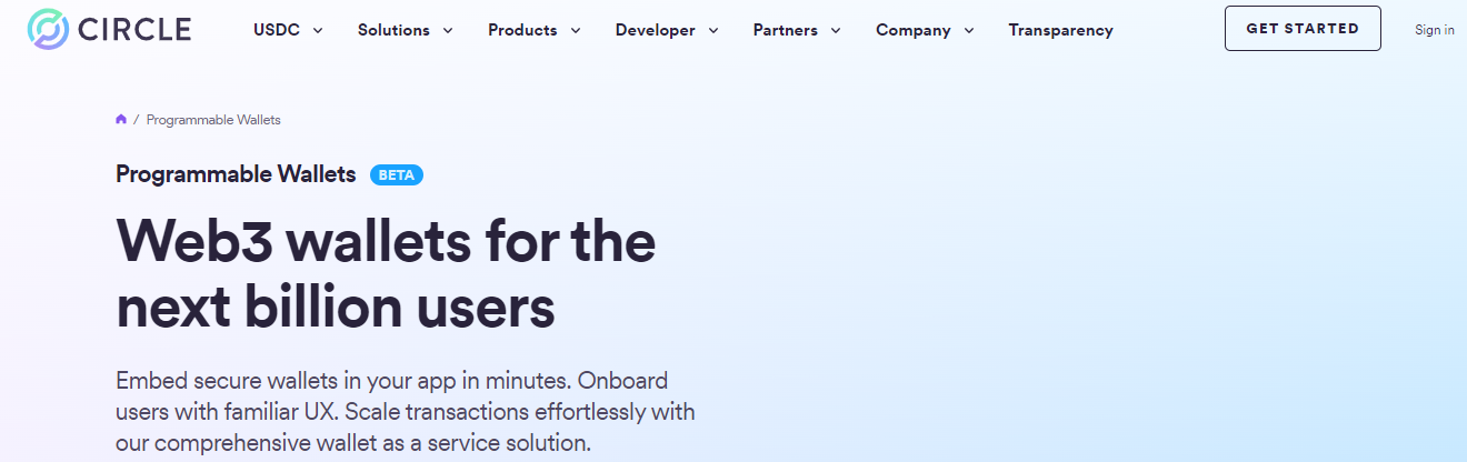 Circle Launches Programmable Wallets on Solana Circle Launches Programmable Wallets on Solana