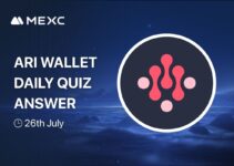 ARI Wallet Daily Quiz Answer Today, July 26, 2025 ARI Wallet Daily Quiz Answer Today, July 26, 2025