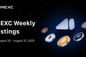 New Cryptocurrencies Listed This Week (August 25–31, 2025)