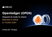 MEXC Lists Openledger (OPEN) with $90,000 in OPEN and 15,000 USDT Airdrop+ Event MEXC Lists Openledger (OPEN) with $90,000 in OPEN and 15,000 USDT Airdrop+ Event