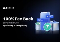MEXC Supports Apple Pay and Google Pay with 100% Fee Cashback Celebration Event MEXC Supports Apple Pay and Google Pay with 100% Fee Cashback Celebration Event