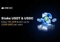 MEXC Launches USDT & USDC Staking Gala: Earn 15% APR With Flexible Redemption and Up to 2,926 USDT MEXC Launches USDT & USDC Staking Gala: Earn 15% APR With Flexible Redemption and Up to 2,926 USDT