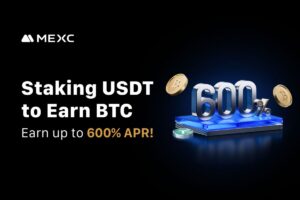 MEXC Launches New Earn Feature: Stake USDT to Earn BTC with up to 600% APR