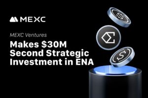 MEXC Ventures Announces Second Strategic Investment in ENA, Total Commitment Reaches $30 Million