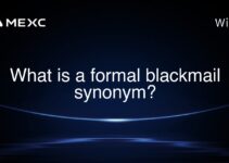 What is a formal blackmail synonym? What is a formal blackmail synonym?