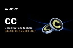 MEXC Lists Canton Network (CC) with Zero-Fee Trading and 333,433 CC & 25,000 USDT Airdrop+ Rewards