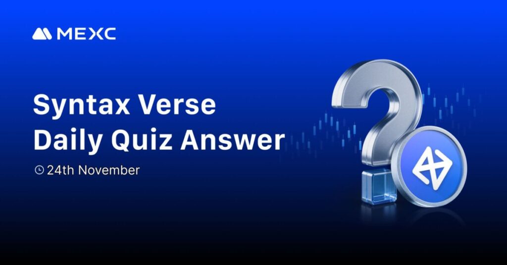 Today's Syntax Verse Daily Quiz and Vault Pattern Code Answer for November 24, 2025