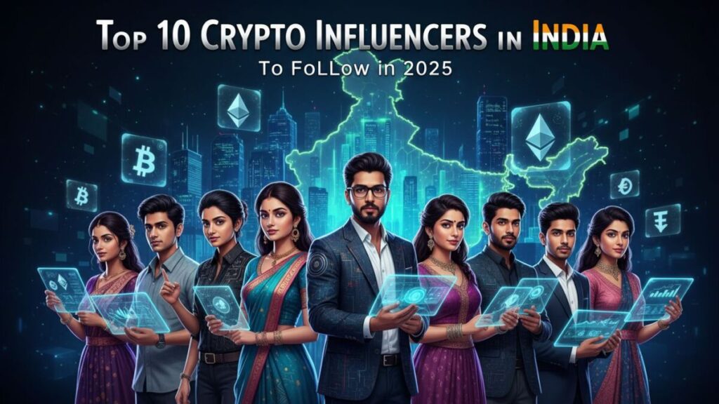 Top 10 crypto influencers in India to follow in 2025