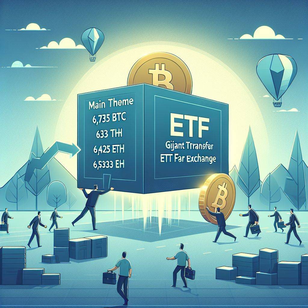 Massive ETF transfer: 6,735 BTC and 64,706 ETH moved to exchange