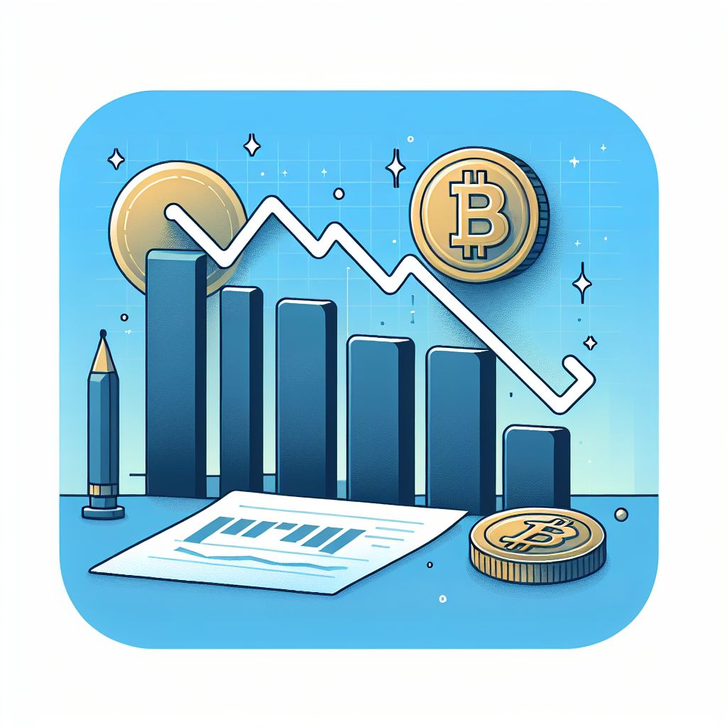 График Биткоина с падением до $95 000 и отметкой поддержки