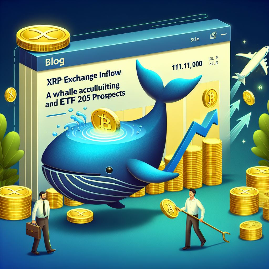 XRP: arus masuk bursa, whale kumpulkan 1,1 miliar, prospek ETF 2025