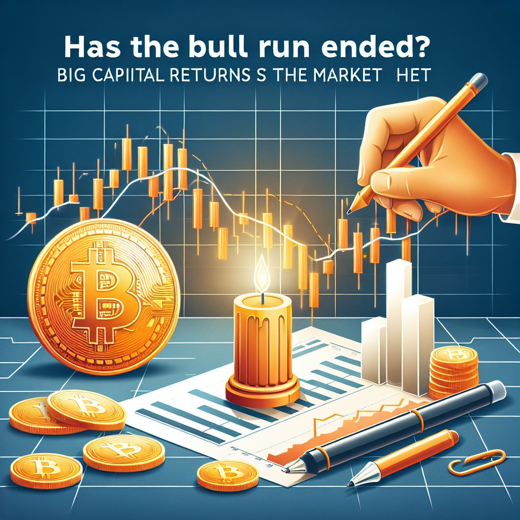 Symbol Bitcoina, wykres świecowy i napływ kapitału instytucjonalnego
