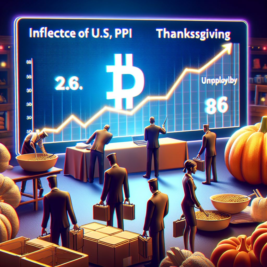 Bitcoin onder invloed van VS retailverkopen, PPI en werkloosheidsaanvragen vóór Thanksgiving