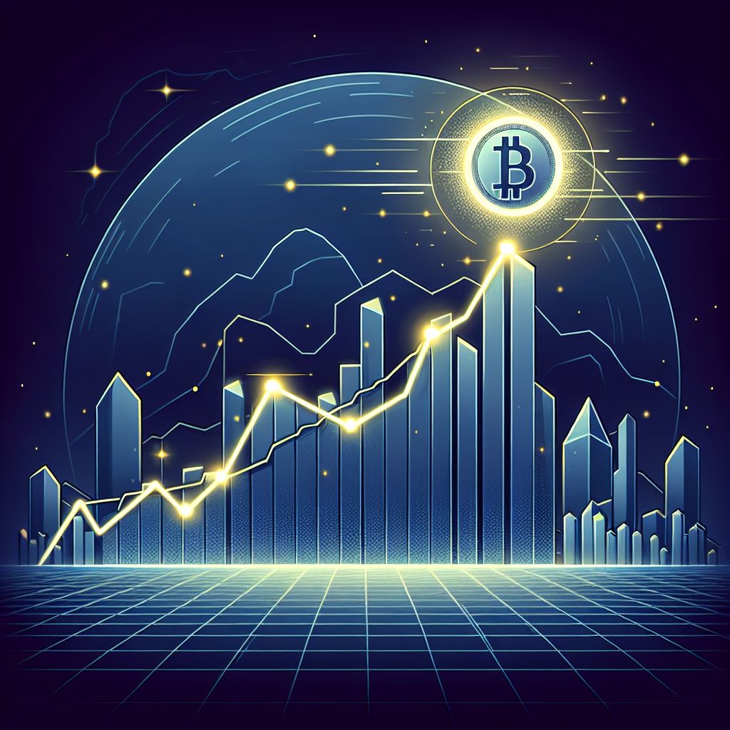 Rising MON token price chart after Monad mainnet launch