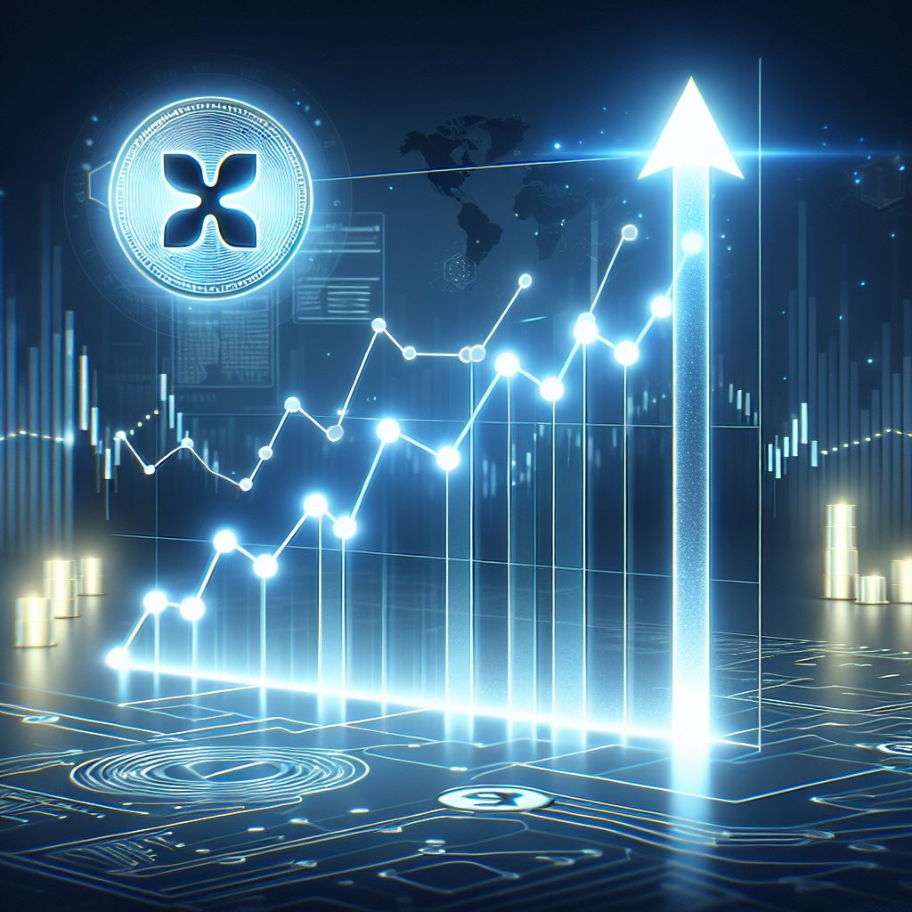 Grafik harga XRP naik tajam setelah pengumuman ETF spot