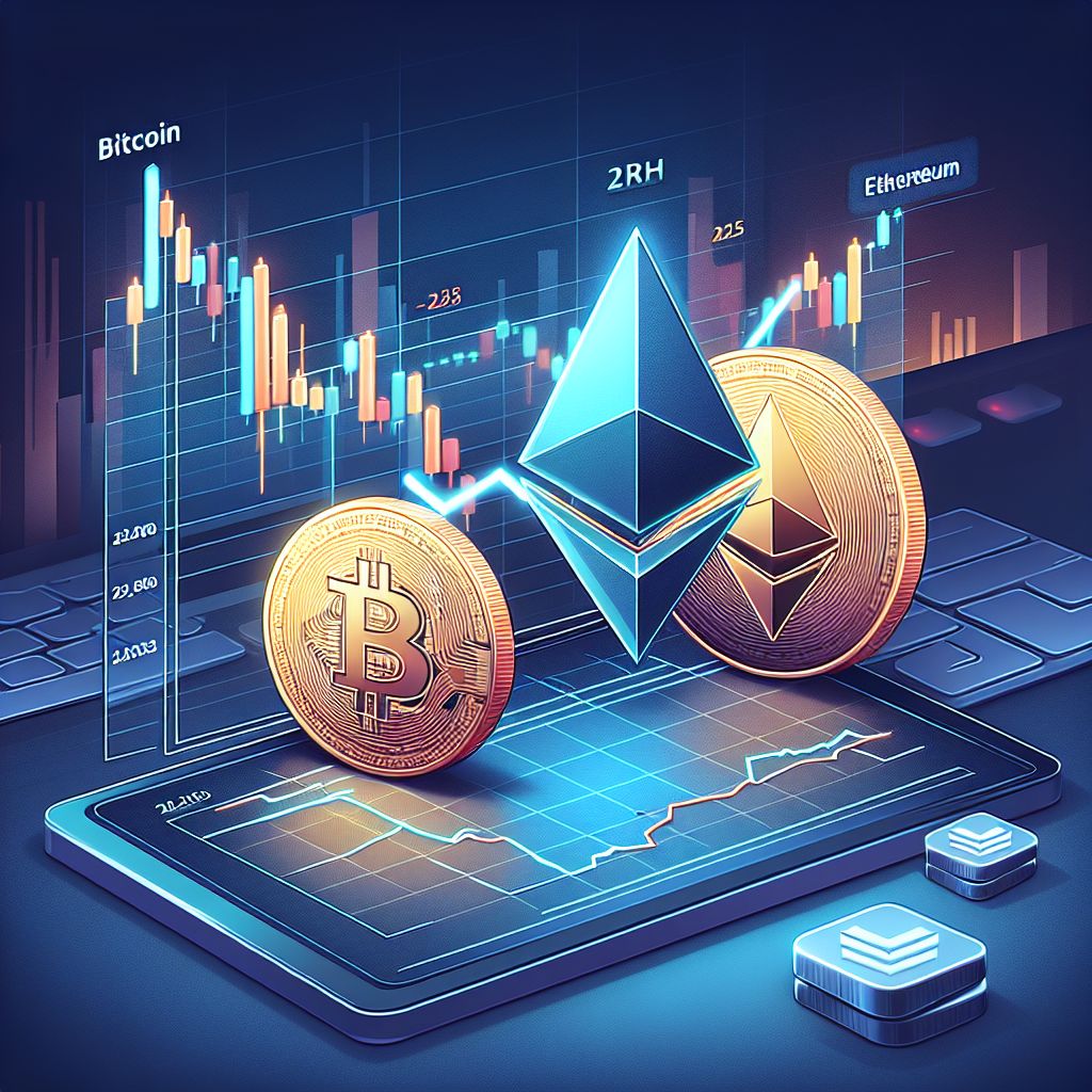 Grafik penurunan tajam harga Bitcoin dan Ethereum, November 2025