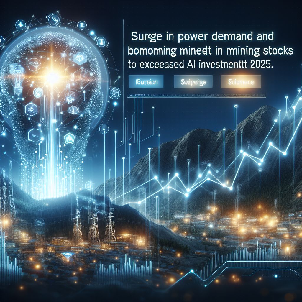 AI投資拡大で電力需要増、マイニング株が急騰