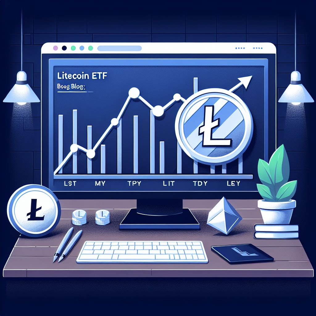 Litecoin ETF chart showing five consecutive days of zero inflows