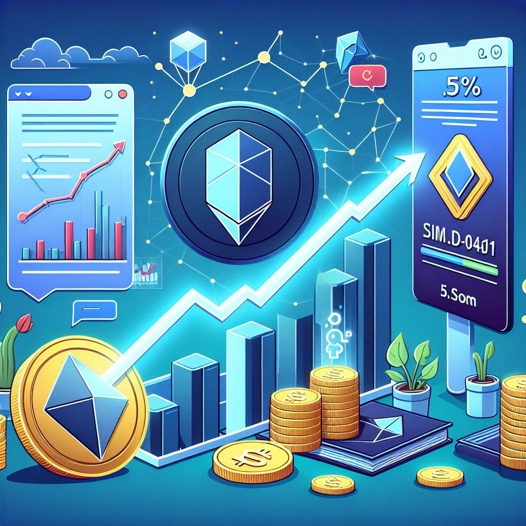 Biểu đồ giá SOL tăng 5%, logo Solana, x402 và SIMD-0411