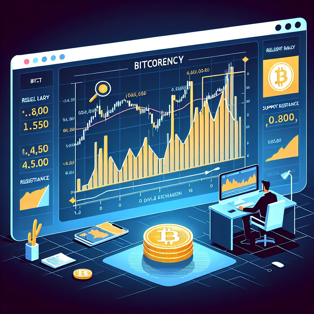 बिटकॉइन चार्ट: हाल की राहत उछाल, समर्थन और प्रतिरोध स्तर दिखते
