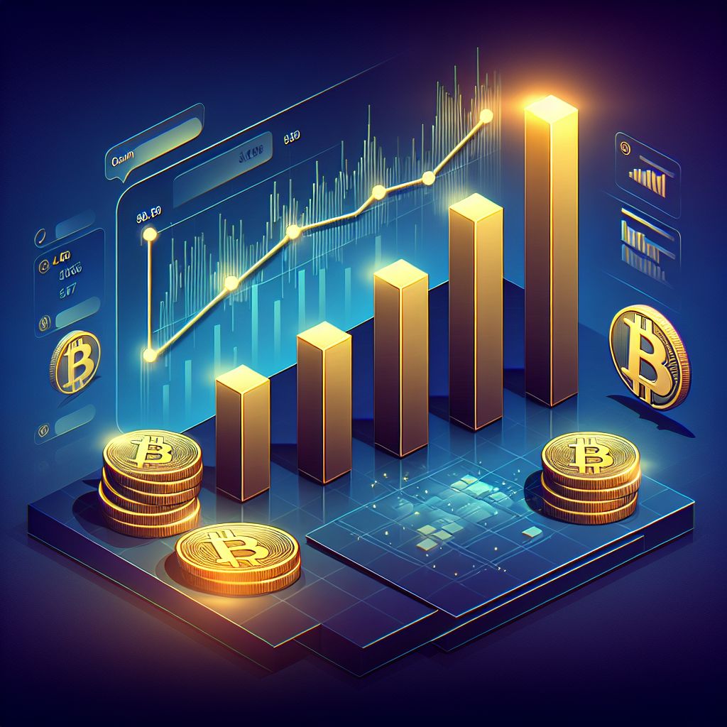 Gráfico de barras mostrando reservas de mineradores de Bitcoin em queda