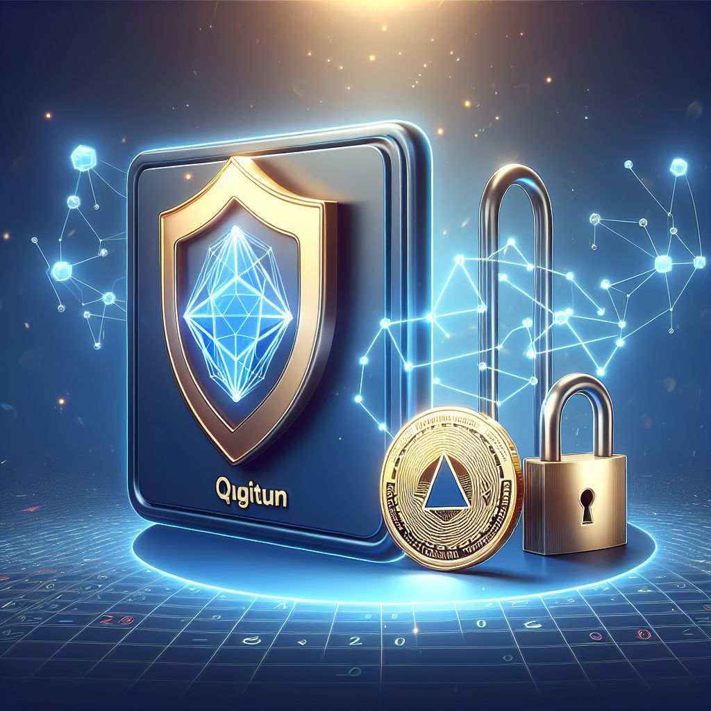 رموز رقمية محمية بدرع وقفل يرمزان لمقاومة الحوسبة الكمّية