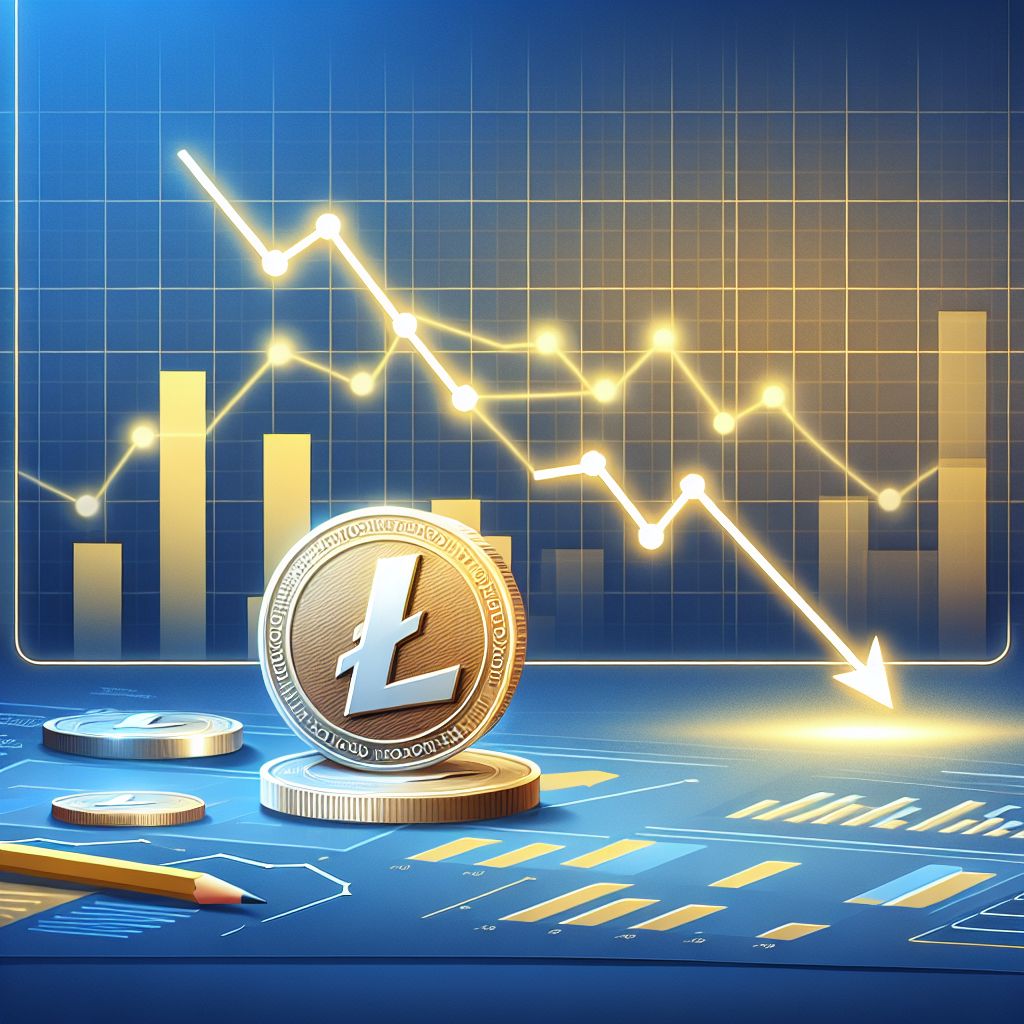 مخطط بياني يُظهر انخفاض تدفقات صناديق لايتكوين في 2025