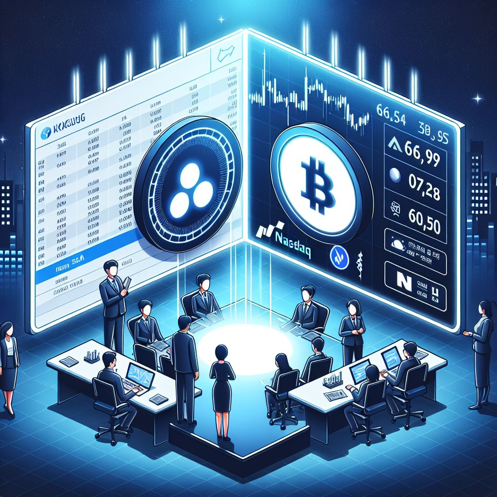 Südkoreanische Kryptobörse plant Nasdaq-IPO nach Aktientausch mit Tech-Konzern