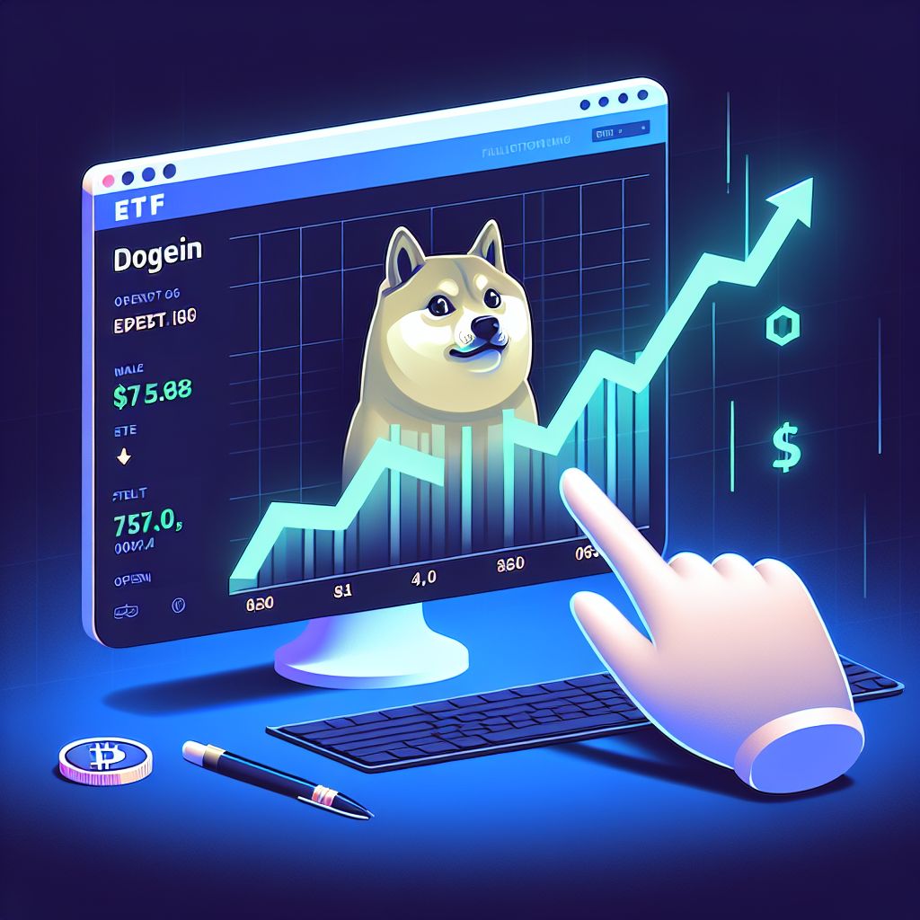 Grafik Dogecoin menunjukkan volume pembukaan ETF lebih rendah dari perkiraan