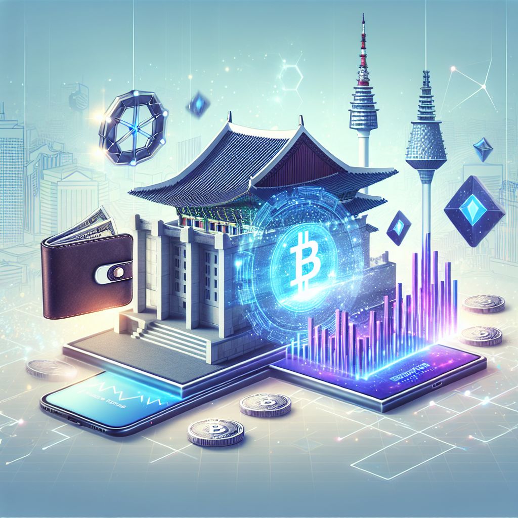 Stablecoin Korea 2025: dompet digital, jaringan blockchain, gedung parlemen
