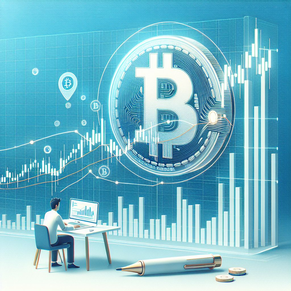 Wykres Bitcoina z 200-tygodniową średnią wskazujący możliwą korektę