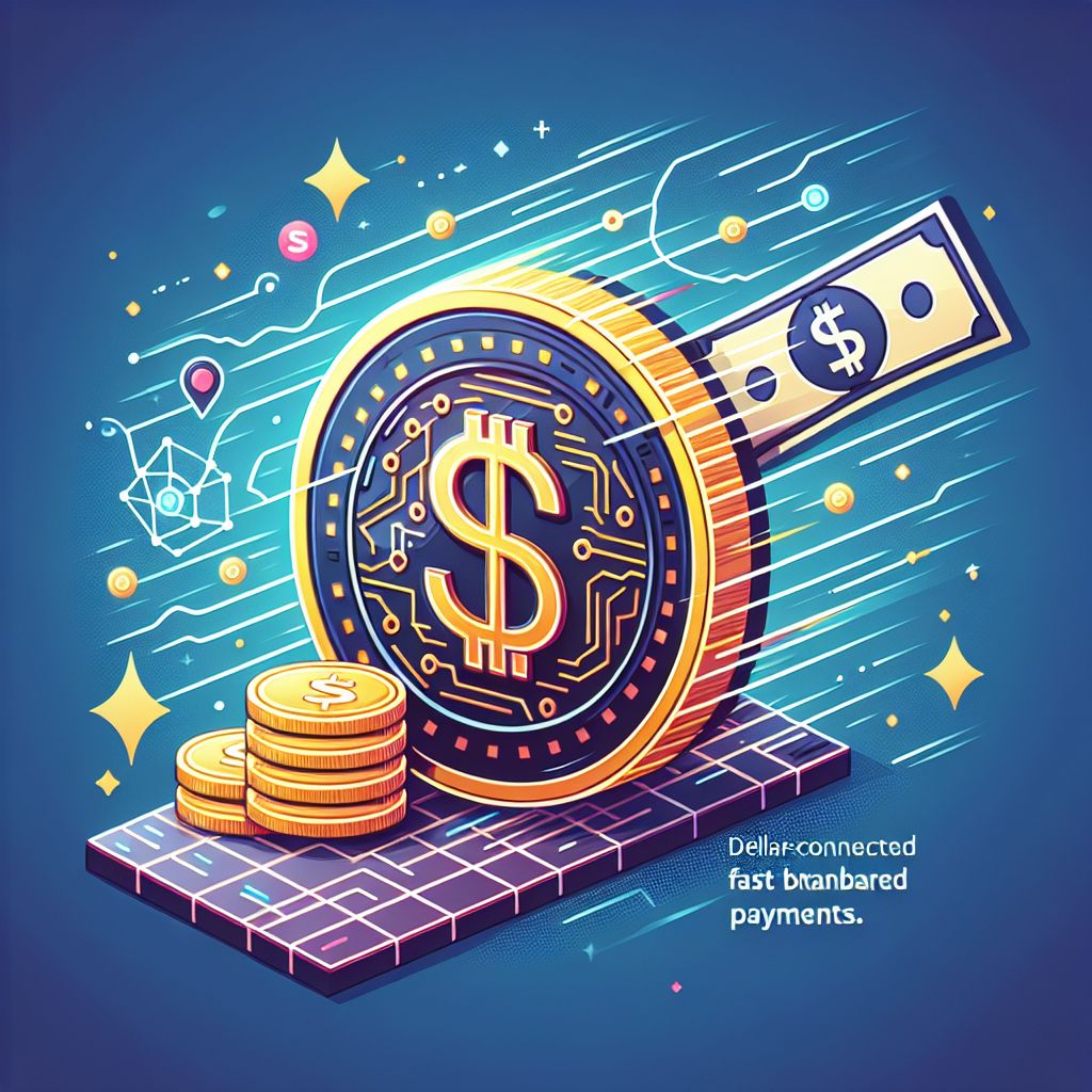 Stablecoin powiązany z dolarem wspomagający szybkie płatności transgraniczne