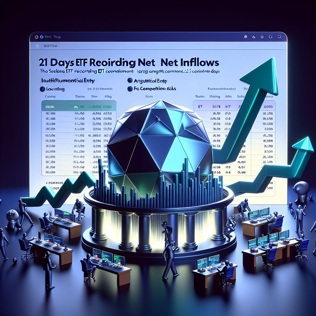 ソラナETF 21日連続純流入 機関参入 大口移動 手数料競争 リスク