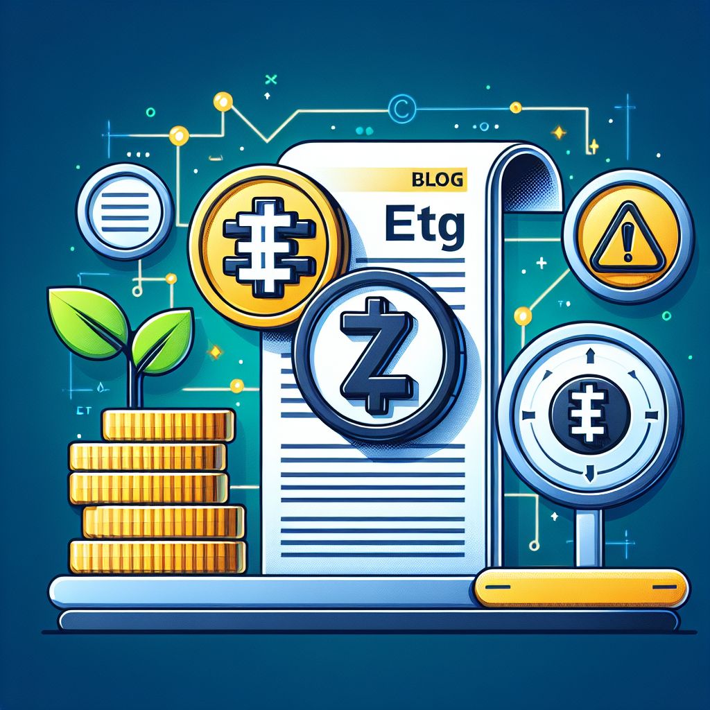 Logo Zcash, label ETF, ikon peringatan sentralisasi