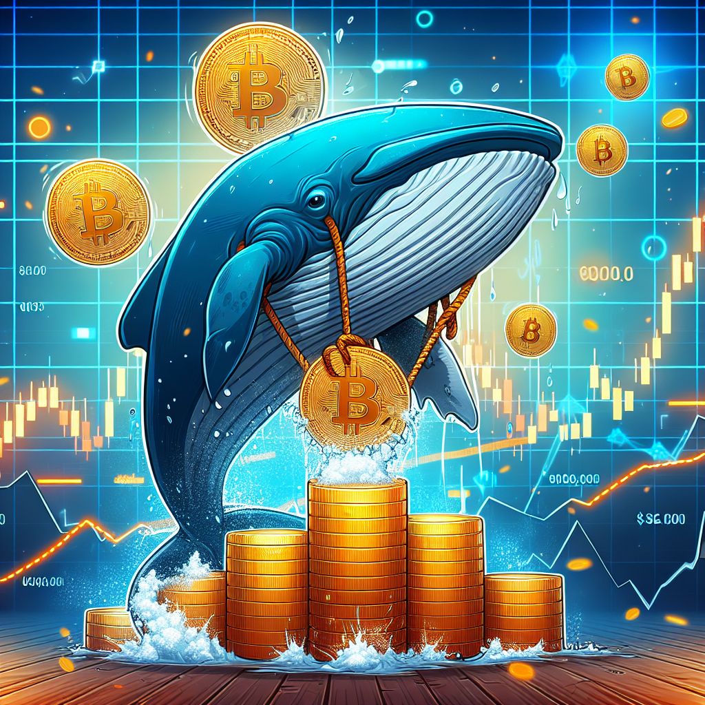 Cá voi khổng lồ đẩy Bitcoin rơi trên biểu đồ giá