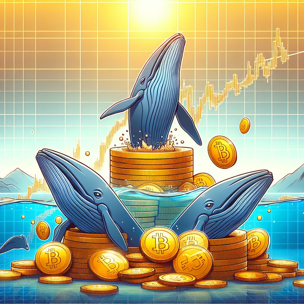 Large Bitcoin whales accumulating coins during price rebound and value-area retest