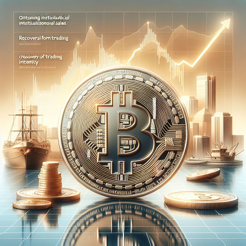 機関売り続くビットコイン、取引量とオープンインタレスト回復が条件