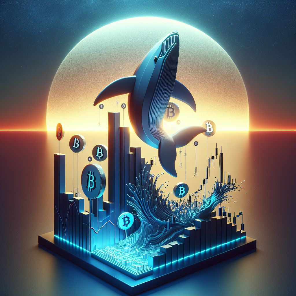 初期クジラの大量売却で急落する ビットコイン価格推移