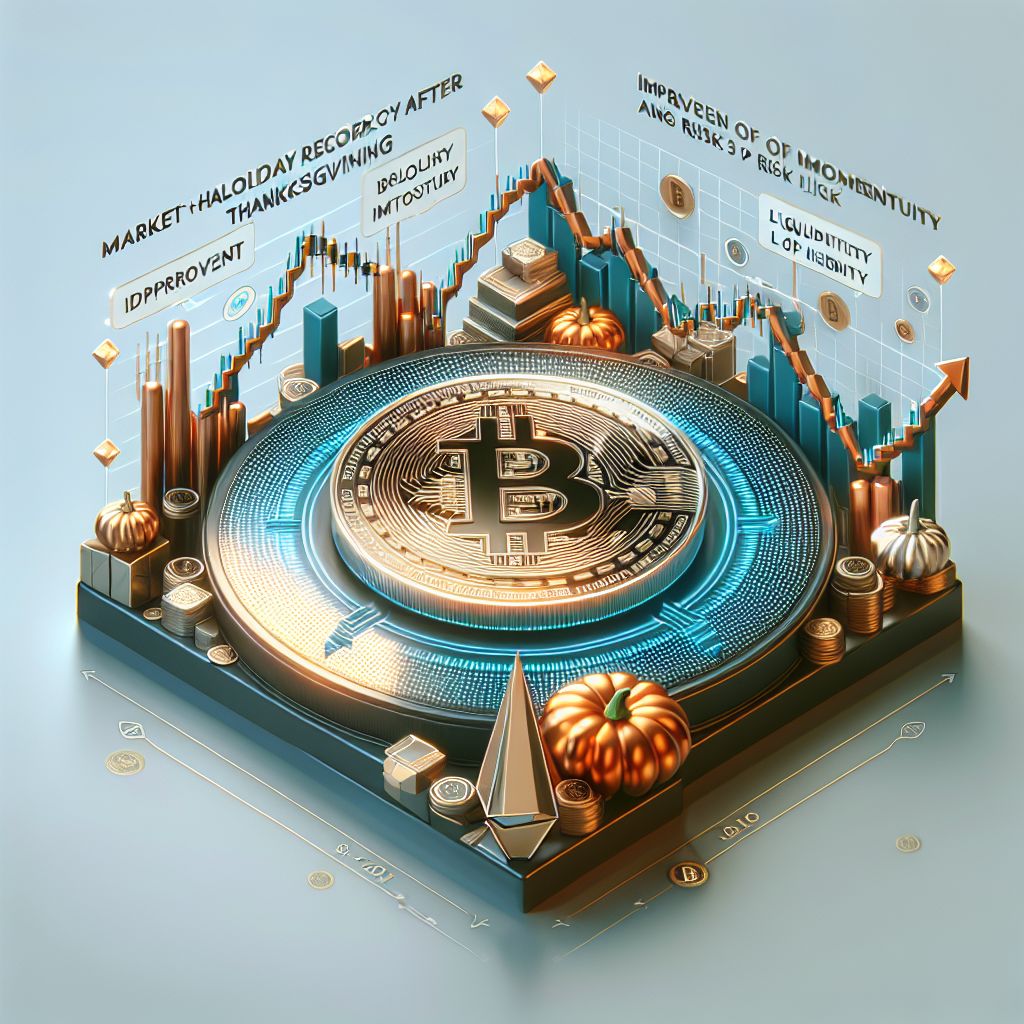 感謝祭後の暗号資産回復とモメンタム改善、流動性リスク