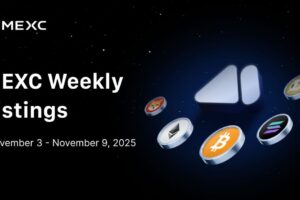 New Cryptocurrencies Listed This Week (November 3–9, 2025)