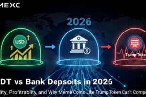 USDT vs Bank Deposits in 2026: Stability, Profitability, and Why Meme Coins Like Trump Token Can’t Compete