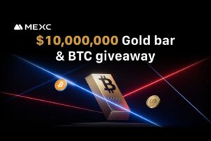 MEXC Launches Year-End Golden Era Showdown with 2,000g Gold Bar and BTC from 10 Million USDT Prize Pool