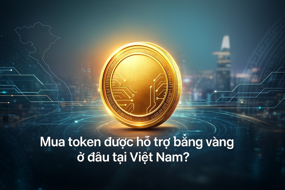Mua token được hỗ trợ bằng vàng ở đâu tại Việt Nam?