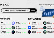 Top Gainers dan Top Losers Kripto di MEXC (12 Desember 2025)